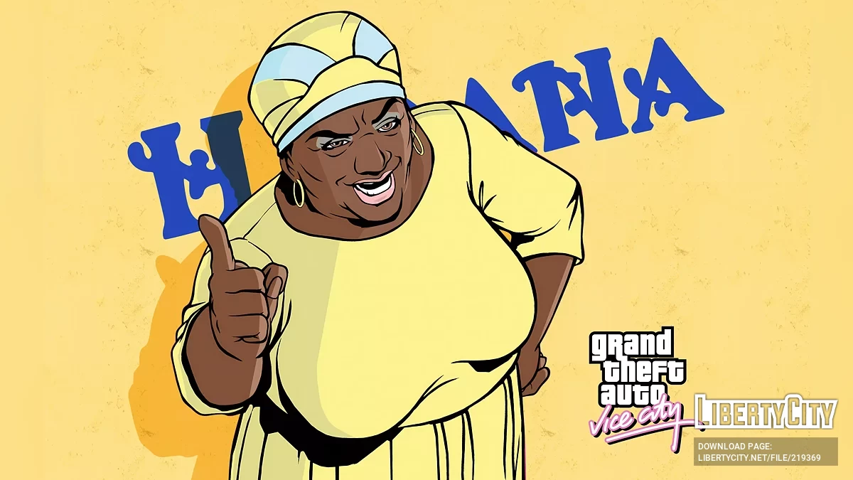 Классические загрузочные экраны 4K (100%) / GTA Vice City