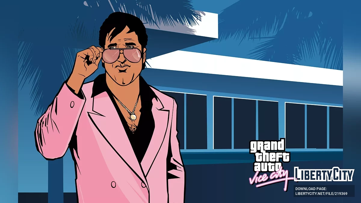 Классические загрузочные экраны 4K (100%) / GTA Vice City
