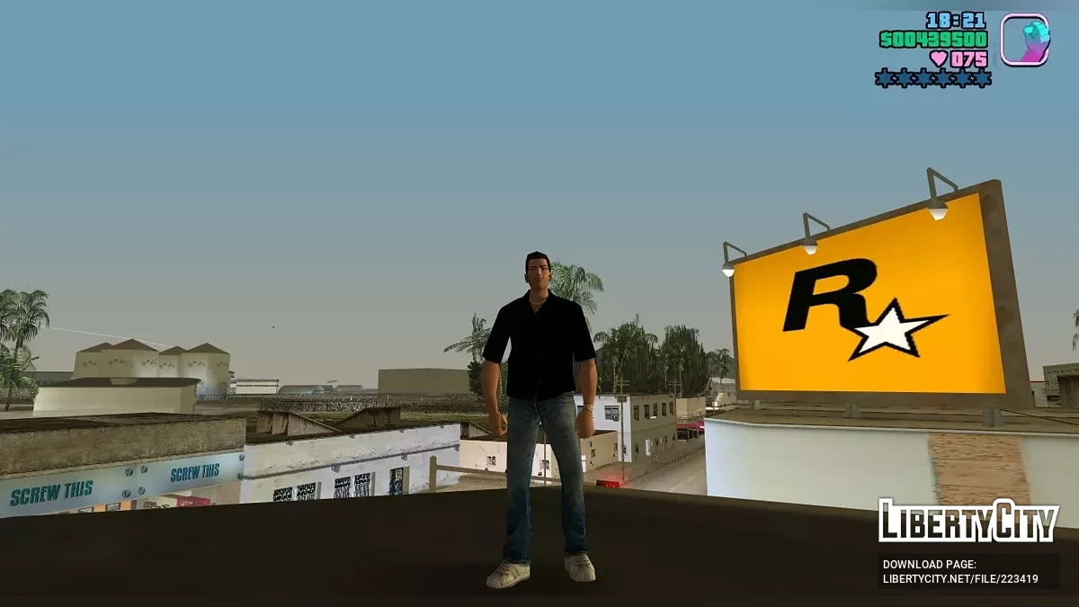 Новое лого Rockstar / GTA Vice City
