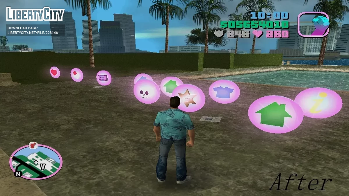 Обновлённые иконки / GTA Vice City