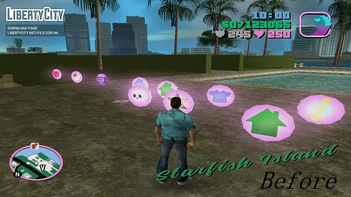 Обновлённые иконки / GTA Vice City