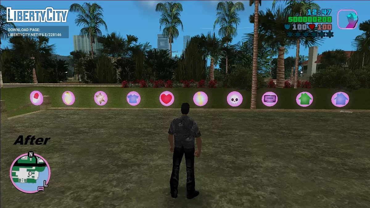 Обновлённые иконки / GTA Vice City