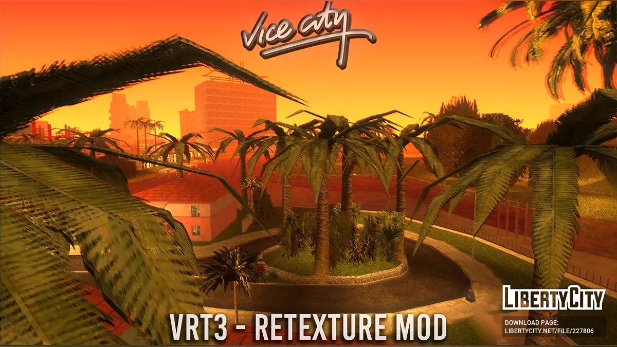 VRT3 - Мод текстурирования (VC) / GTA Vice City