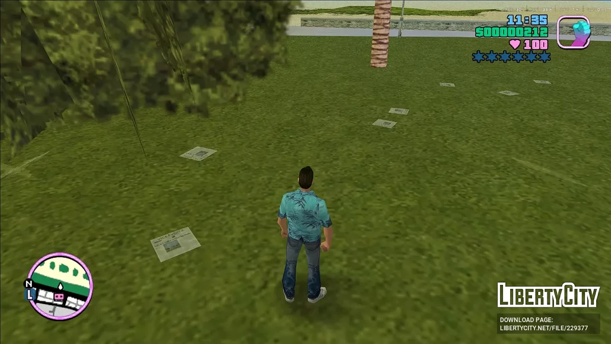 Эффекты из японской PS2-версии / GTA Vice City