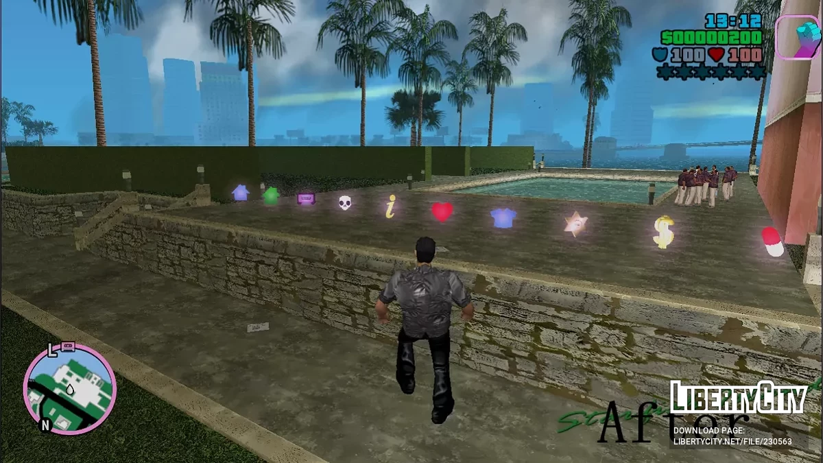 Прозрачные пикапы / GTA Vice City