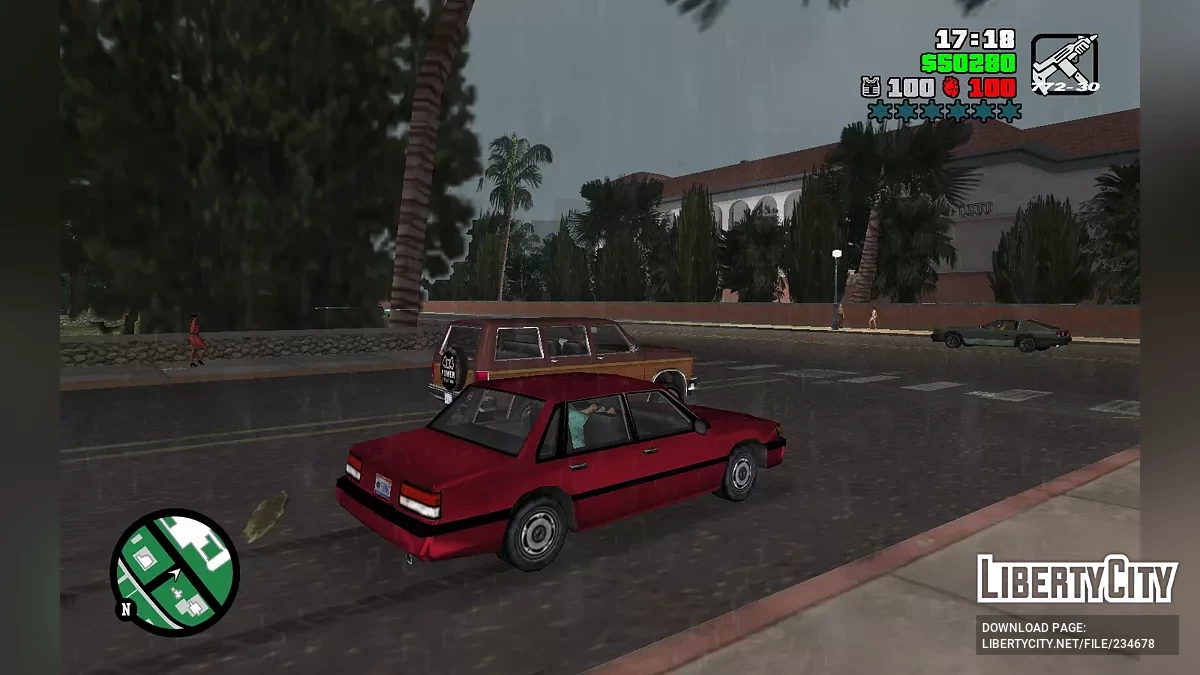 Текстура дороги из Long Night / GTA Vice City