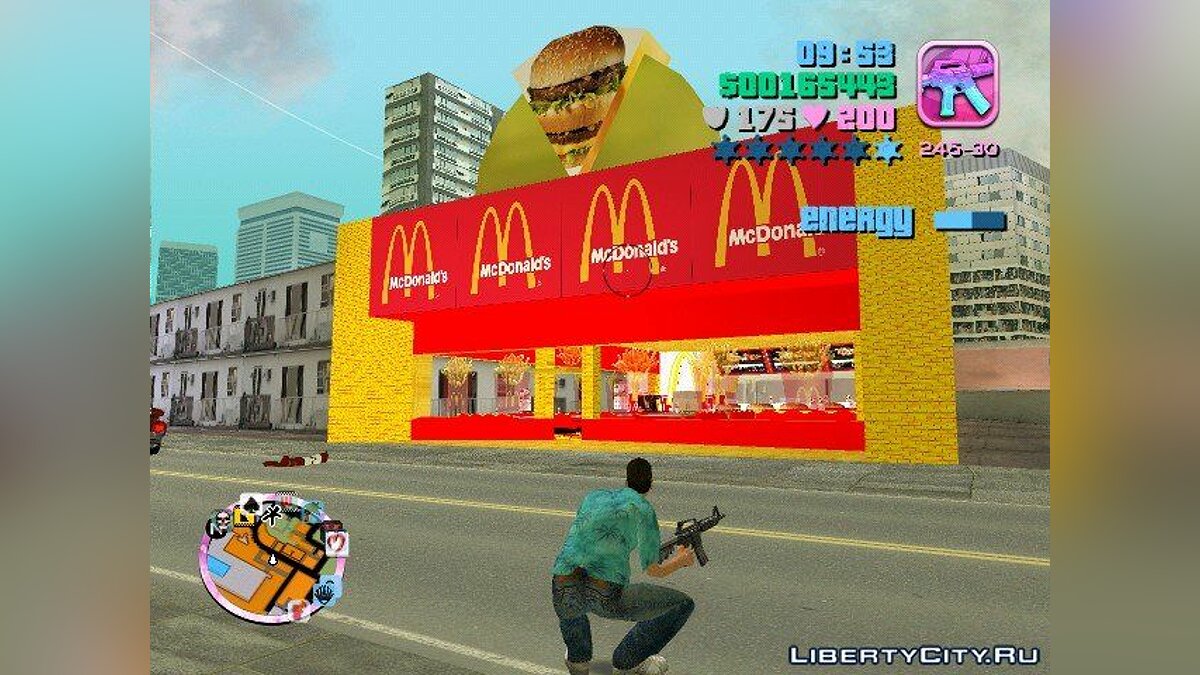 McDonald's для GTA Vice City - Картинка #1