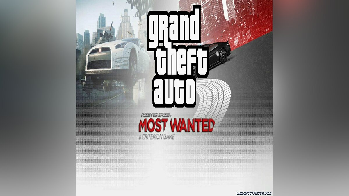 Меню в стиле NFS Most Wanted 2012 для GTA Vice City - Картинка #1