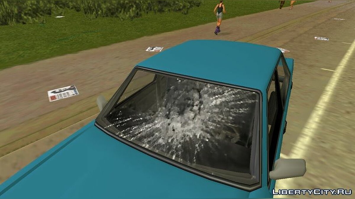 Реалистичное повреждение стекла  для GTA Vice City - Картинка #2