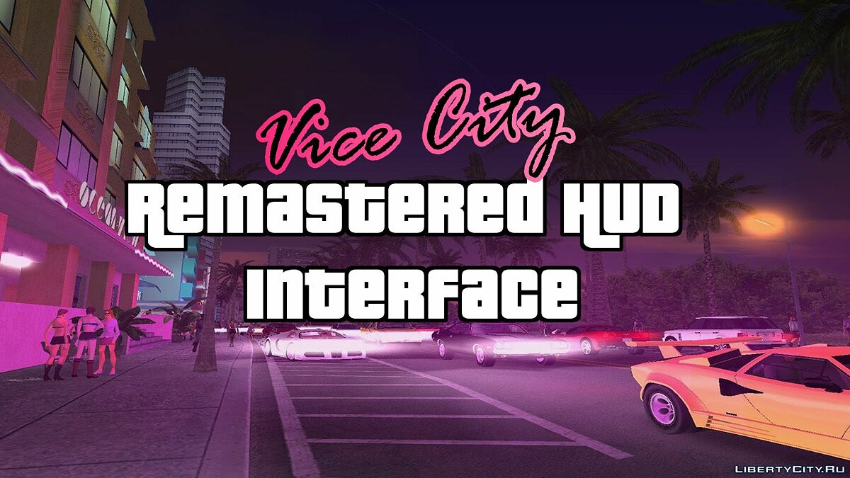 Remastered HUD Interface для GTA Vice City - Картинка #1