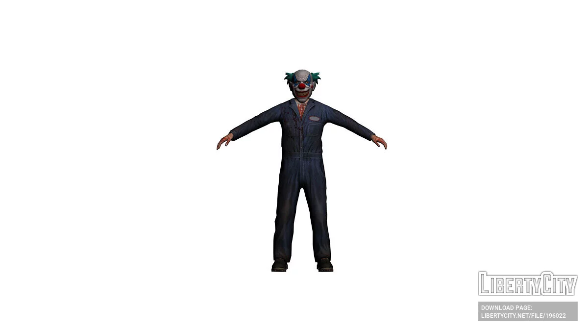 Killer Clown Mask Model B / Manhunt 2