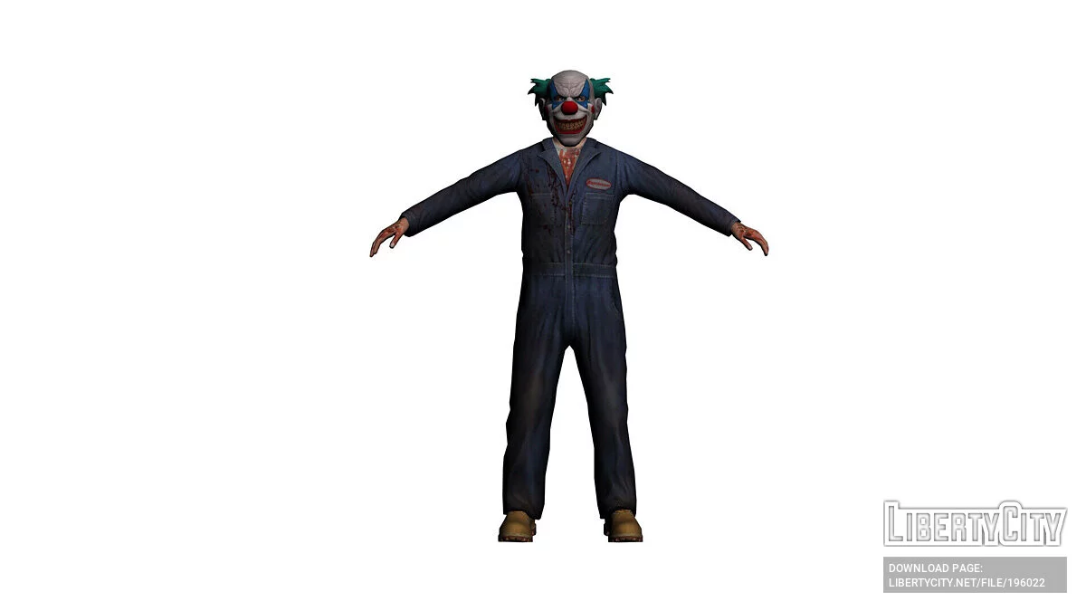 Killer Clown Mask Model B / Manhunt 2