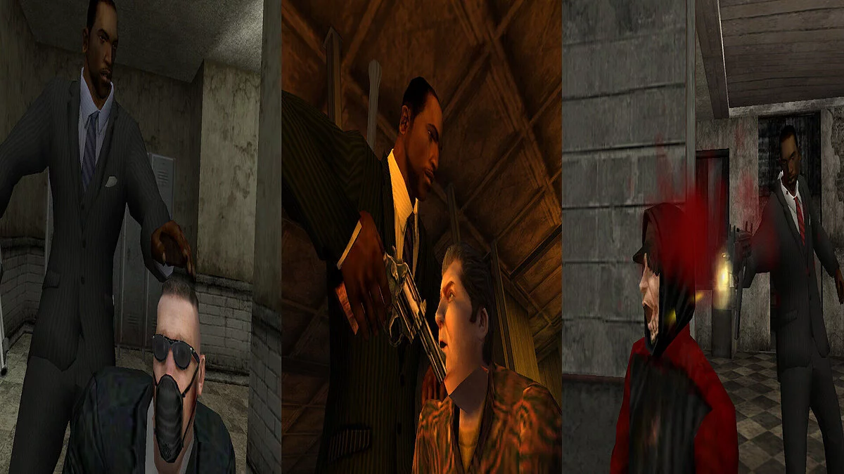 CJ в костюме / Manhunt 2