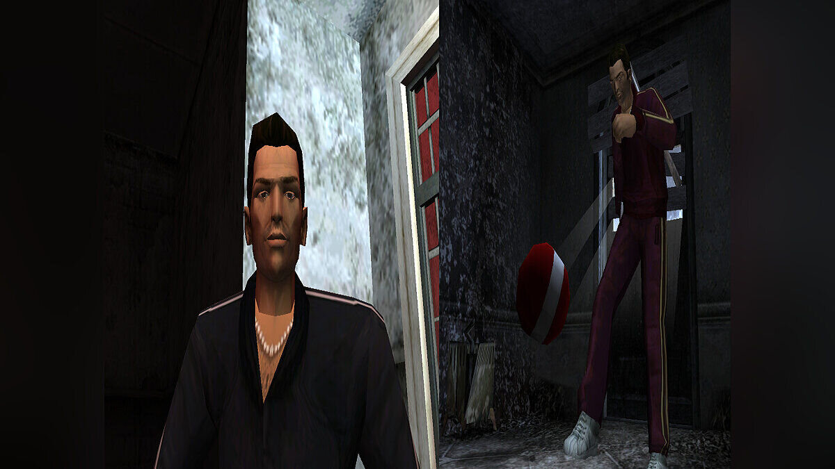 Скачать Tommy Red-Black Tracksuit для Manhunt 2