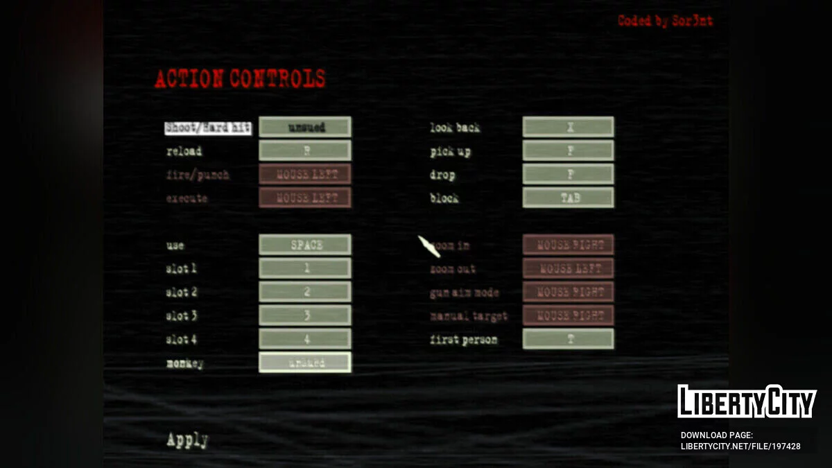 Keyboard mapper / Manhunt 2