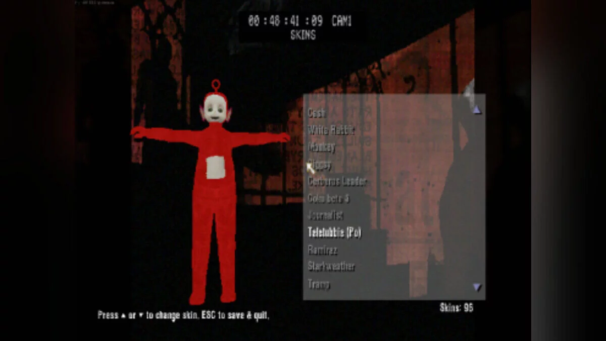 Telettubie Po / Manhunt