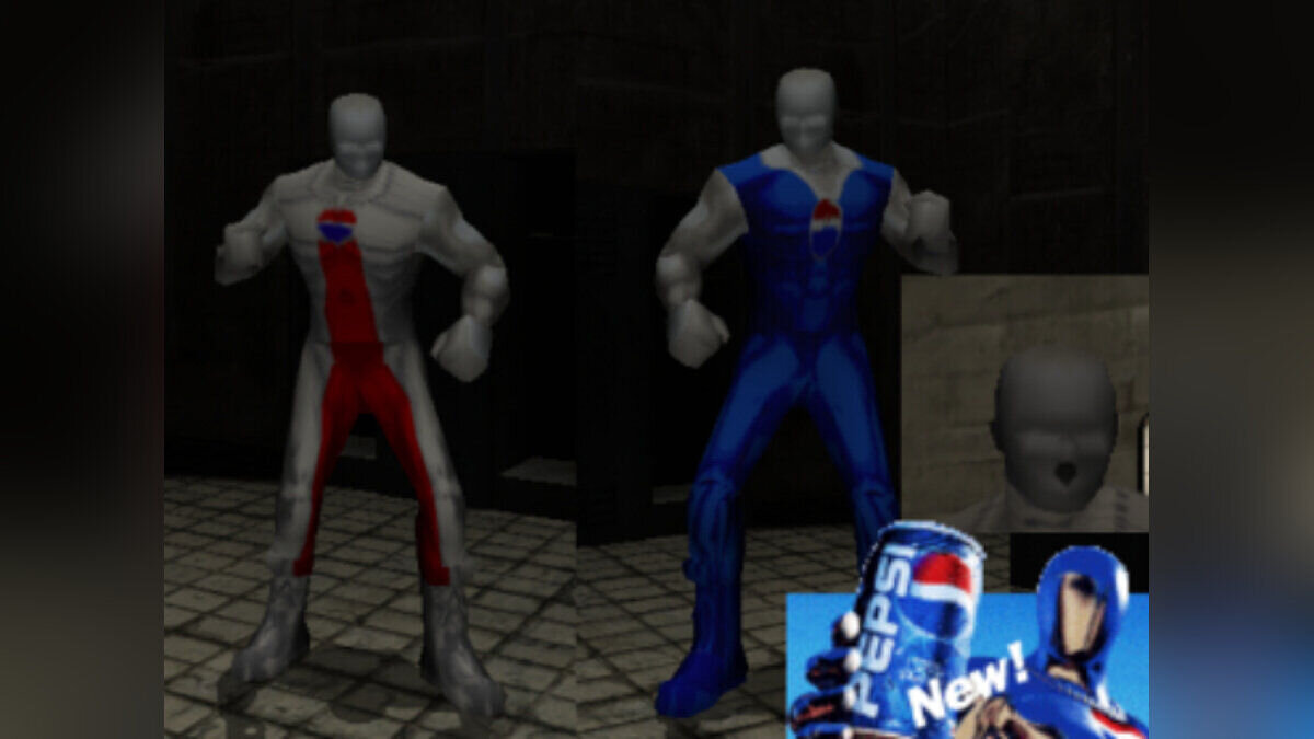 Скачать Pepsiman Skins для Manhunt