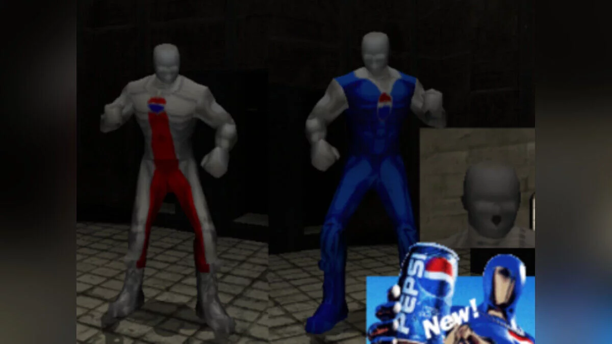 Pepsiman Skins / Manhunt