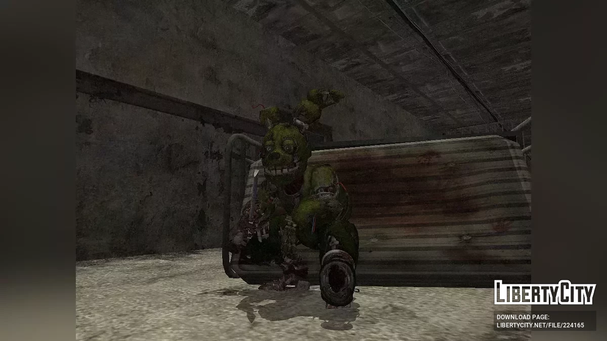 Спрингтрап из Dead By Daylight / Manhunt