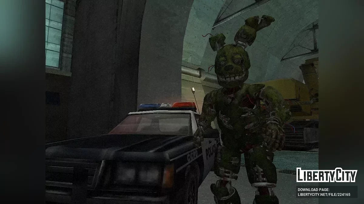 Спрингтрап из Dead By Daylight / Manhunt