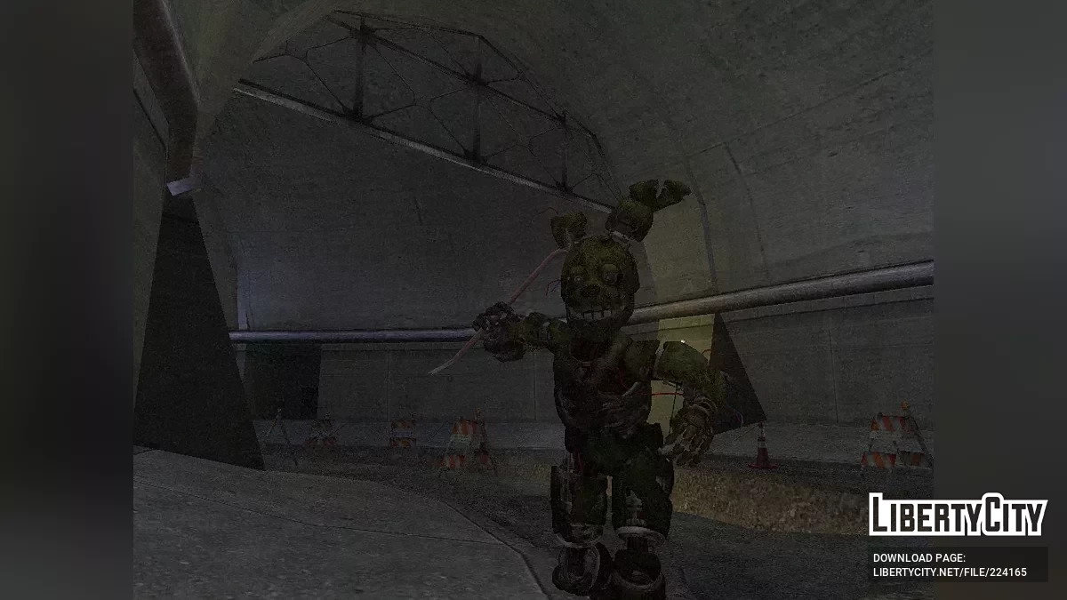 Спрингтрап из Dead By Daylight / Manhunt
