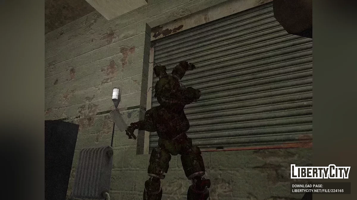 Спрингтрап из Dead By Daylight / Manhunt