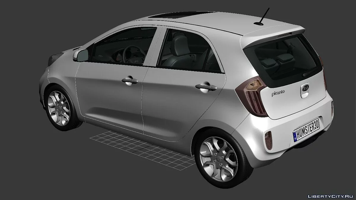 3D Models Kia Picanto 2012 / Файлы для модмейкеров