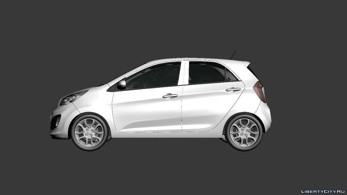 3D Models Kia Picanto 2012 / Файлы для модмейкеров