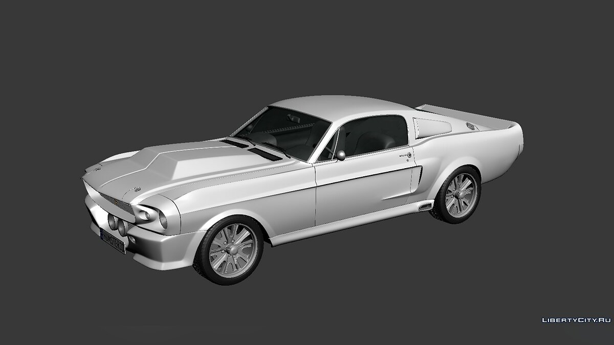 Скачать Ford Mustang Shelby GT500 Eleanor 1967 для модмейкеров