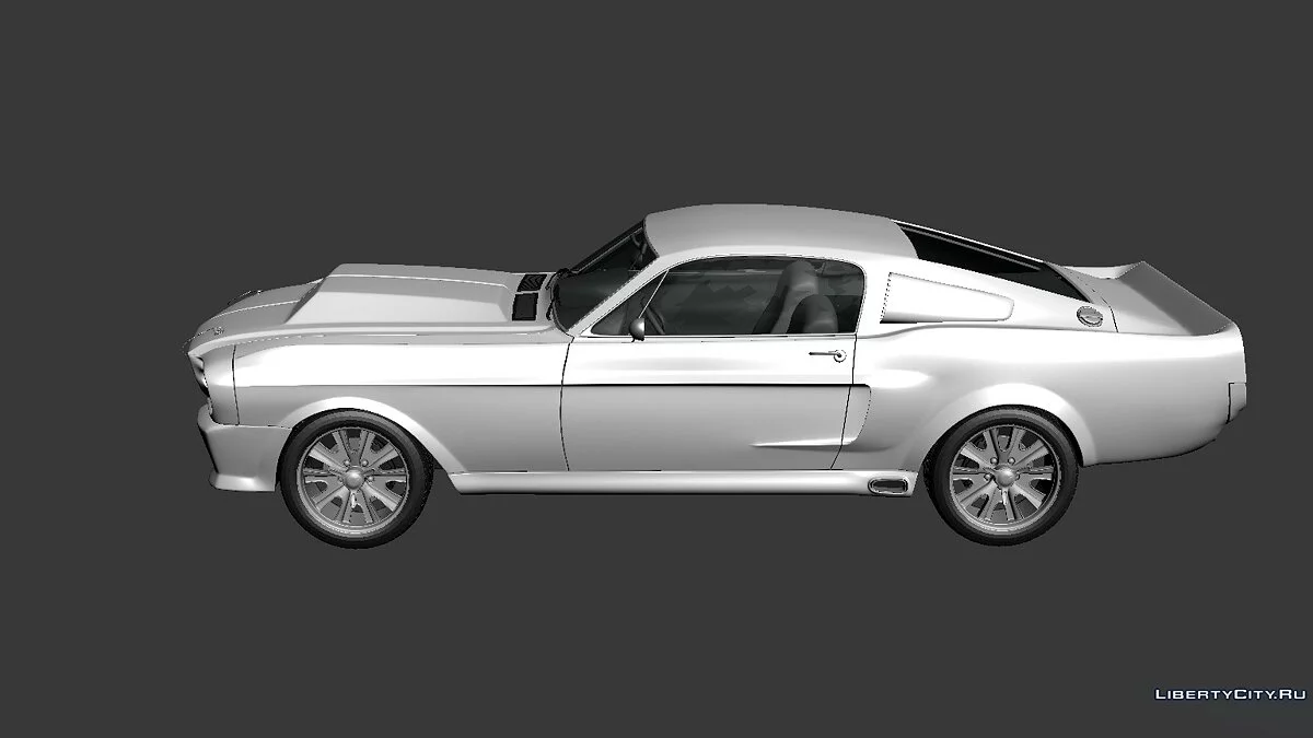 Ford Mustang Shelby GT500 Eleanor 1967 / Файлы для модмейкеров