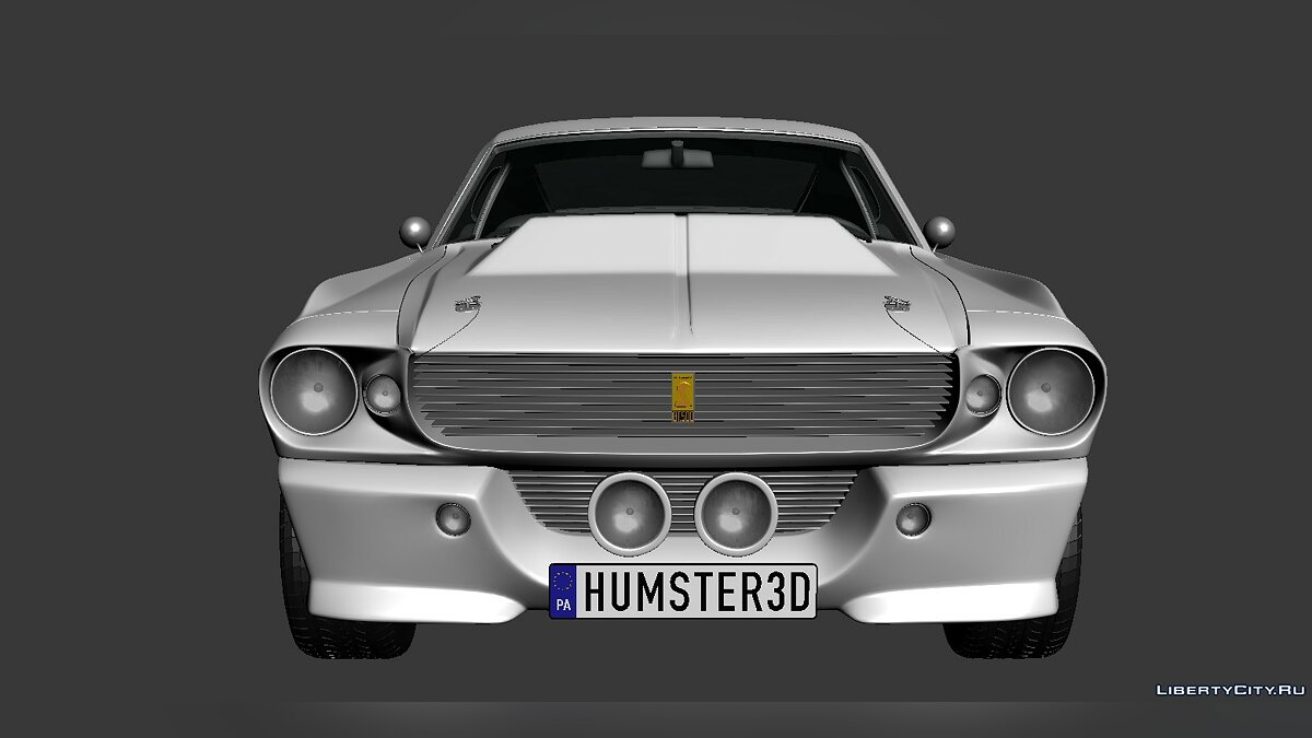 Скачать Ford Mustang Shelby GT500 Eleanor 1967 для модмейкеров