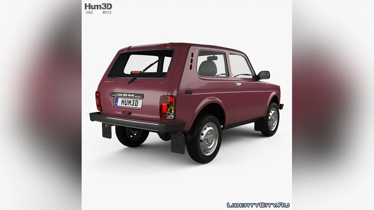 ВАЗ 21214 «Нива» 2012 / Файлы для модмейкеров
