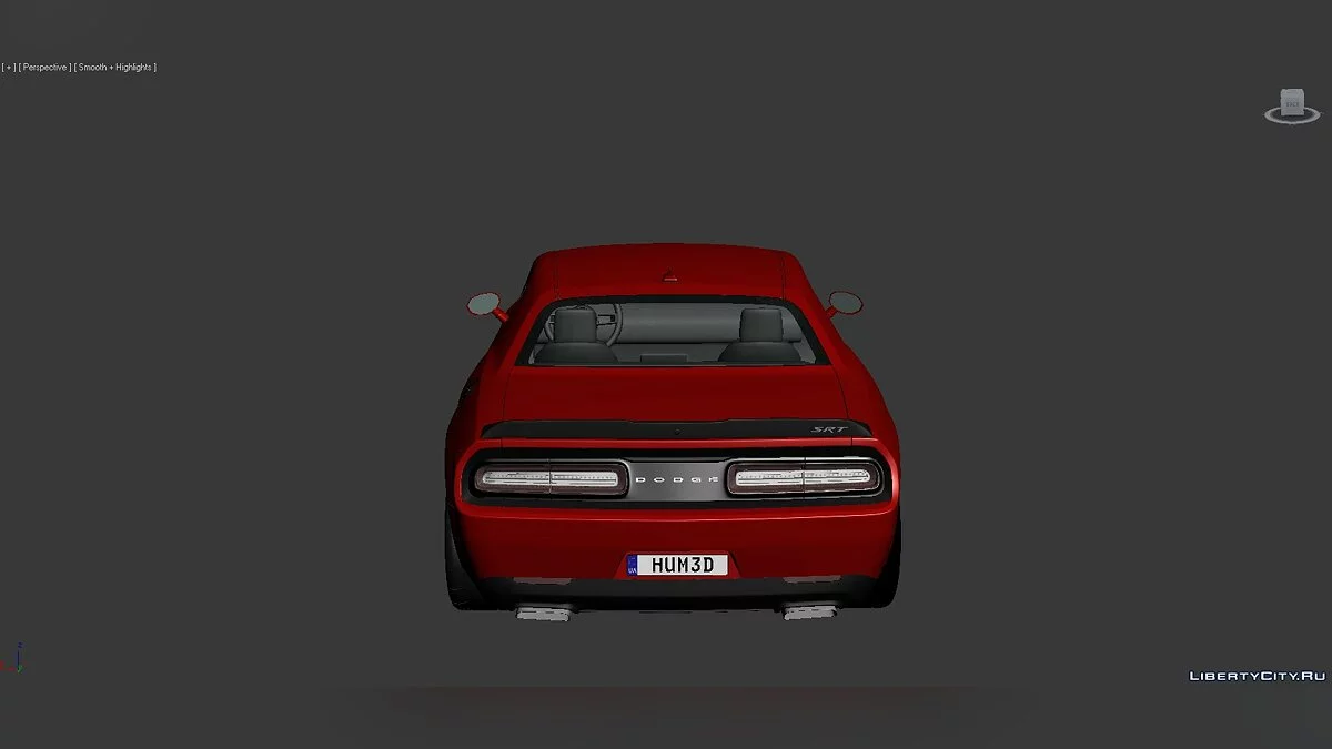 3D Models Dodge Challenger SRT Demon 2018 / Ресурсы