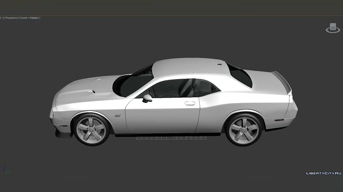 3D Models Dodge Challenger SRT8 2011 / Файлы для модмейкеров