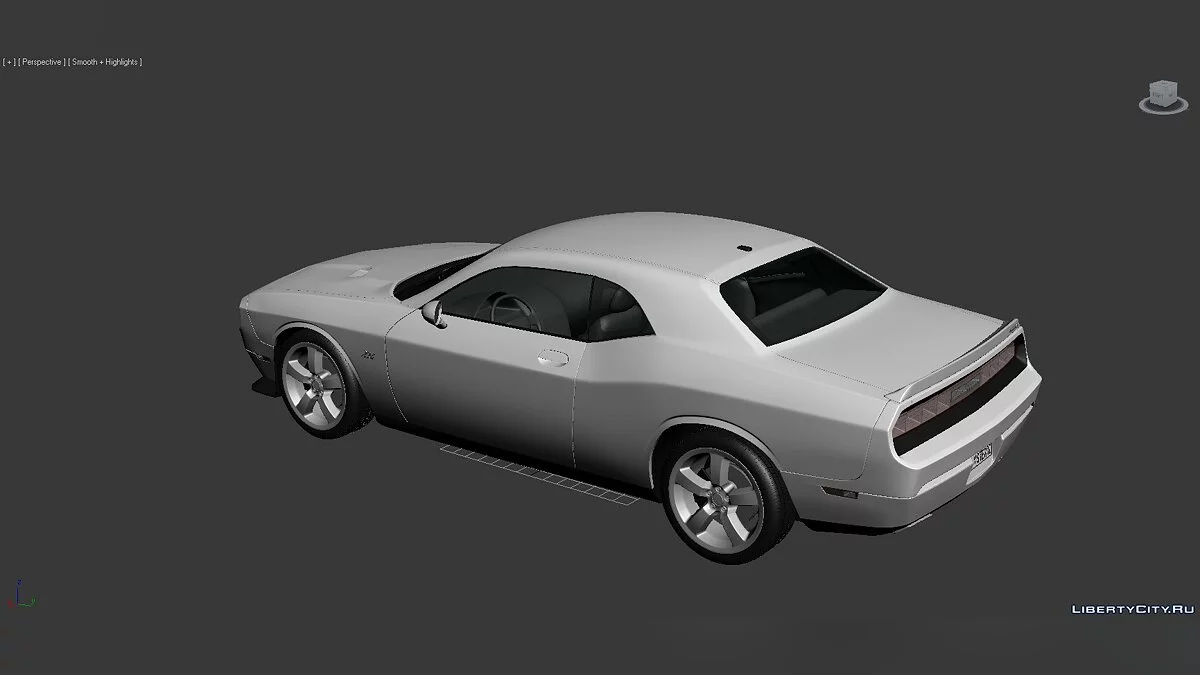 3D Models Dodge Challenger SRT8 2011 / Файлы для модмейкеров
