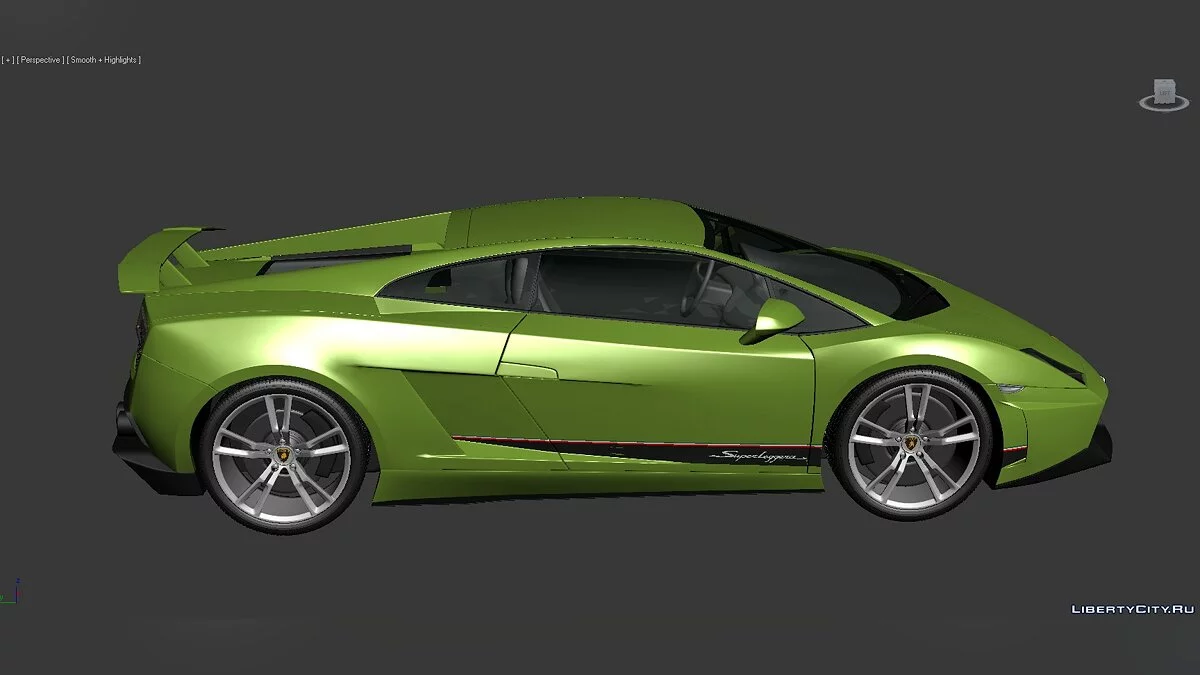 3D Models Lamborghini Gallardo LP570-4 Superleggera 2011 / Файлы для модмейкеров