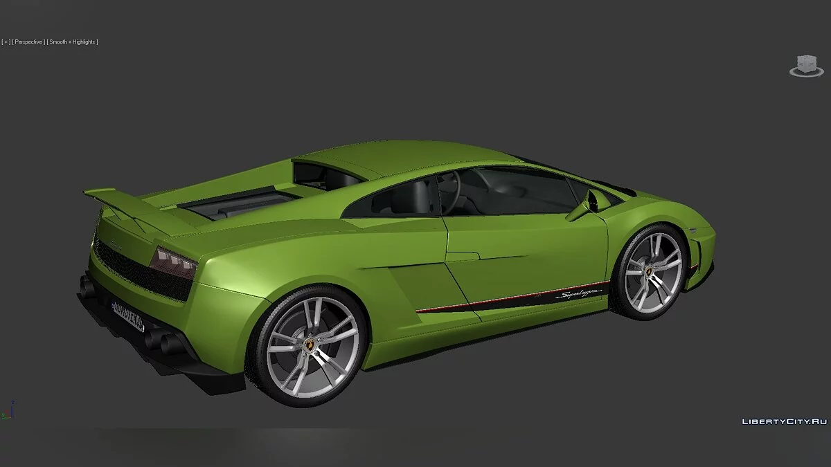 3D Models Lamborghini Gallardo LP570-4 Superleggera 2011 / Файлы для модмейкеров