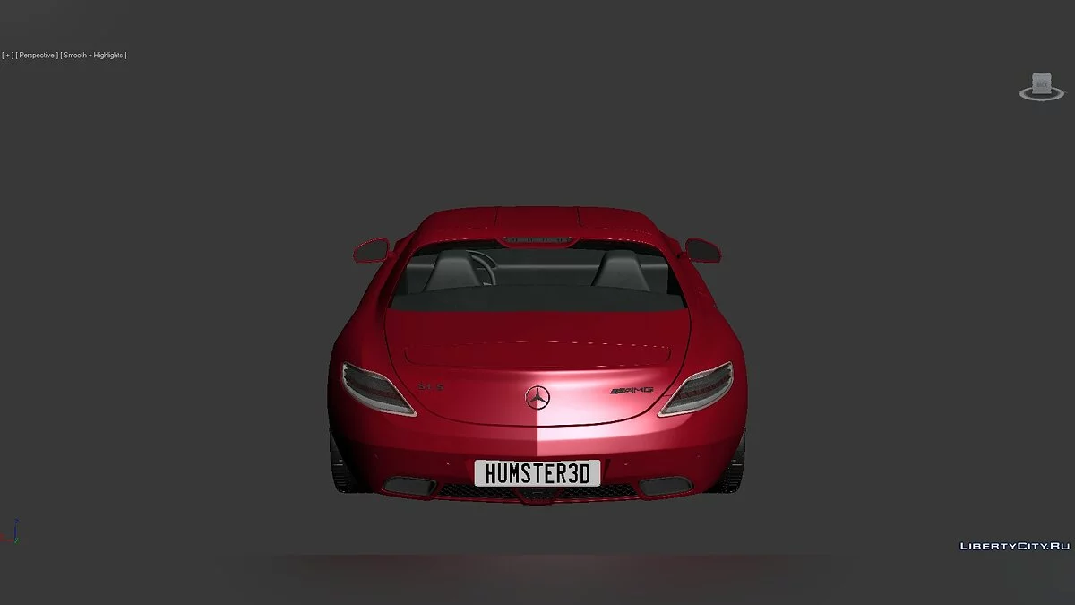 3D Models Mercedes-Benz SLS-class 2011 / Файлы для модмейкеров
