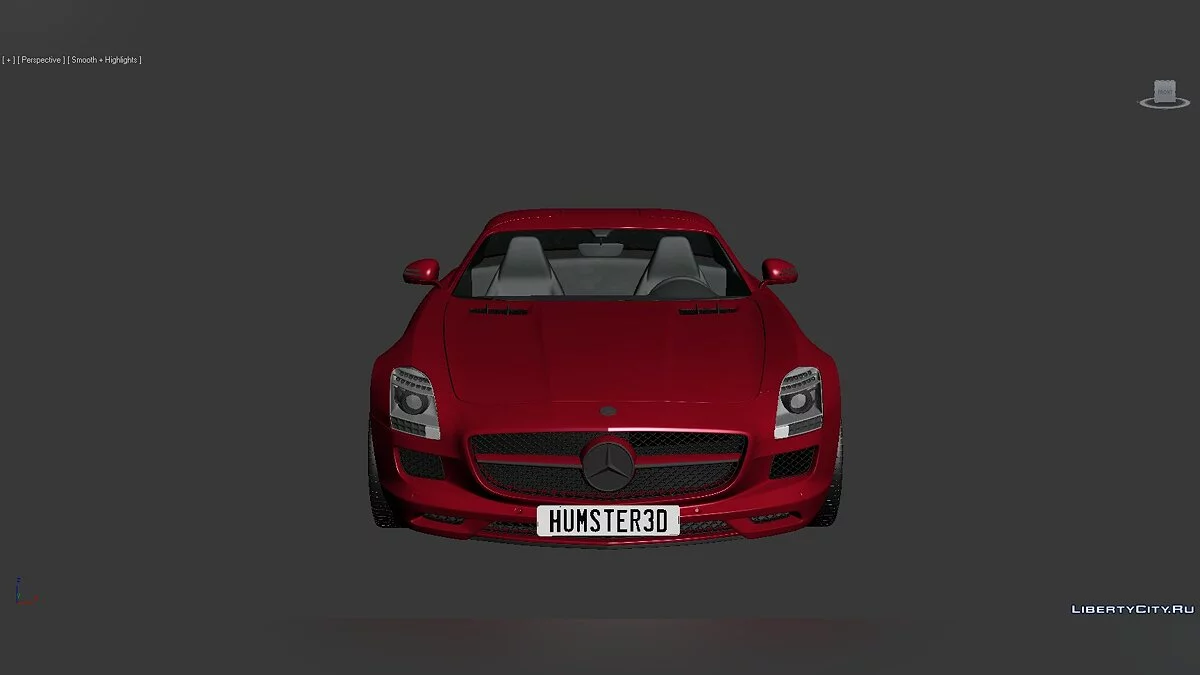 3D Models Mercedes-Benz SLS-class 2011 / Файлы для модмейкеров