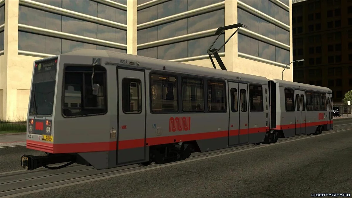 Muni Breda LRV 3 (низкополигональная коробка) / Ресурсы