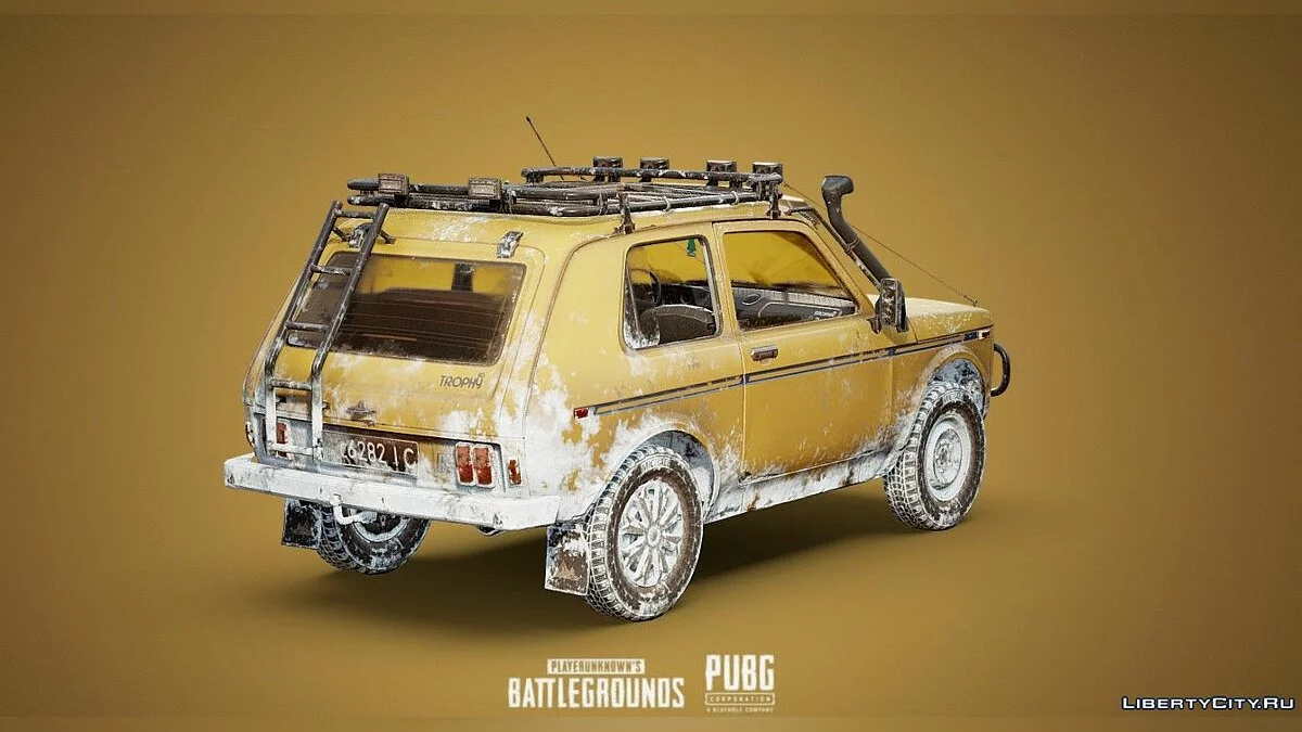 PUBG Zima - Niva / Файлы для модмейкеров