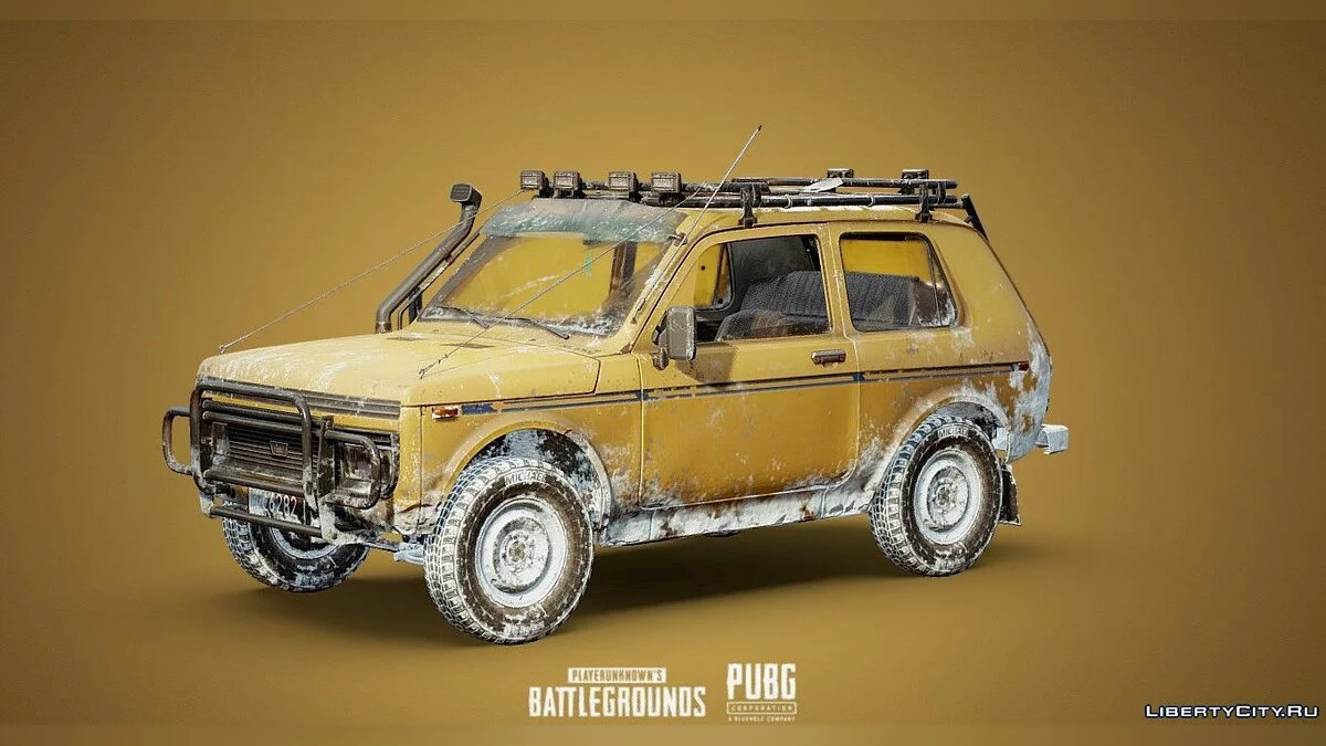 PUBG Zima - Niva / Файлы для модмейкеров