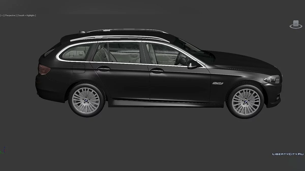3D Models BMW 5 Series (F11) 2014 / Файлы для модмейкеров
