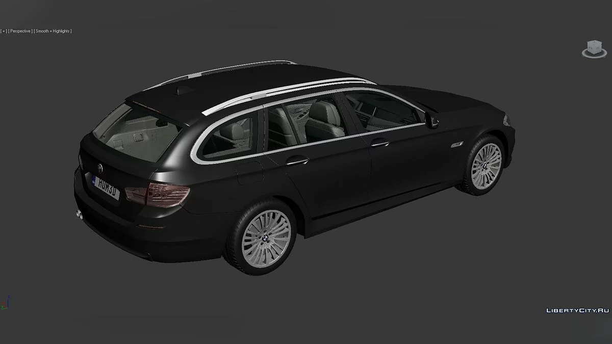 3D Models BMW 5 Series (F11) 2014 / Файлы для модмейкеров