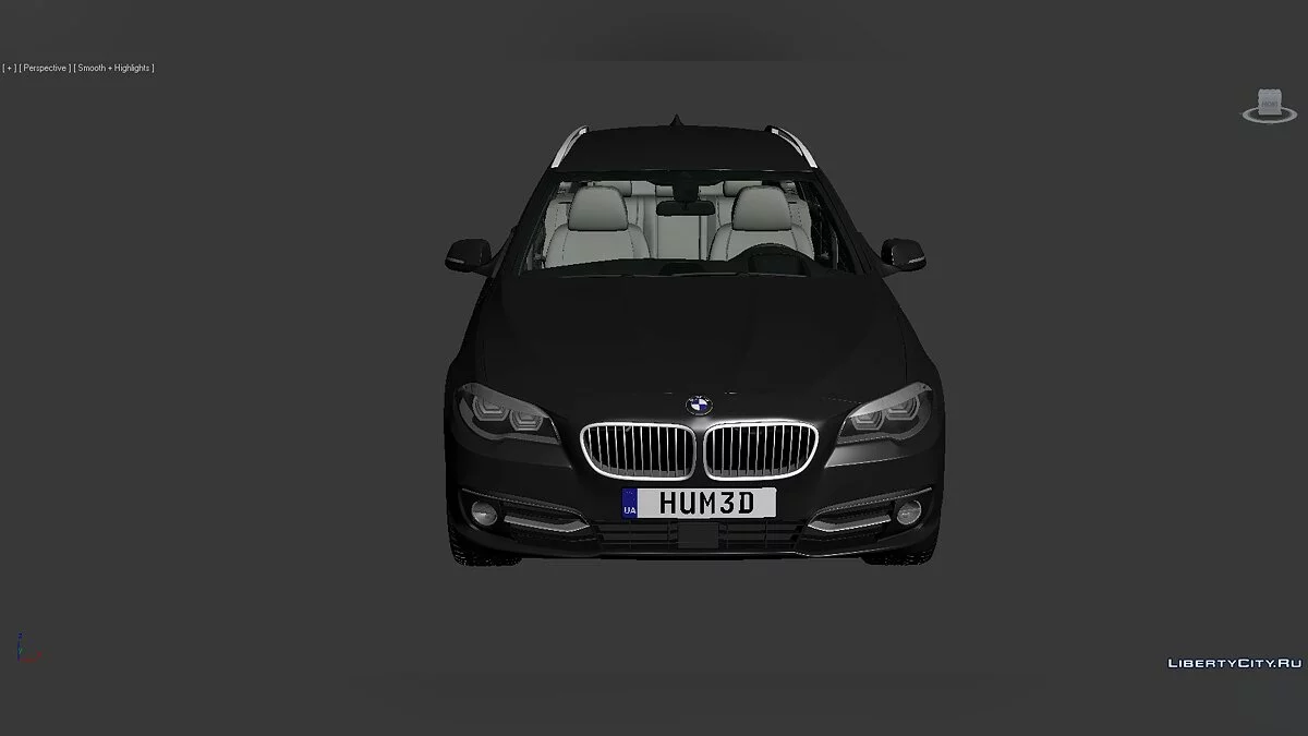3D Models BMW 5 Series (F11) 2014 / Файлы для модмейкеров