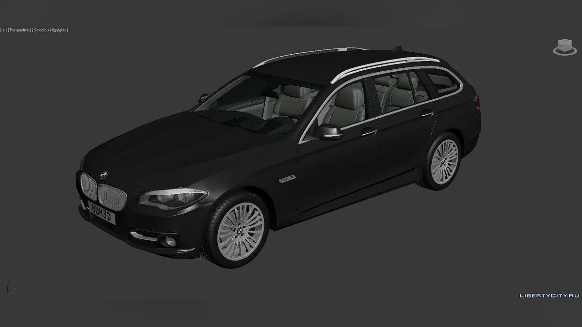 3D Models BMW 5 Series (F11) 2014 / Файлы для модмейкеров
