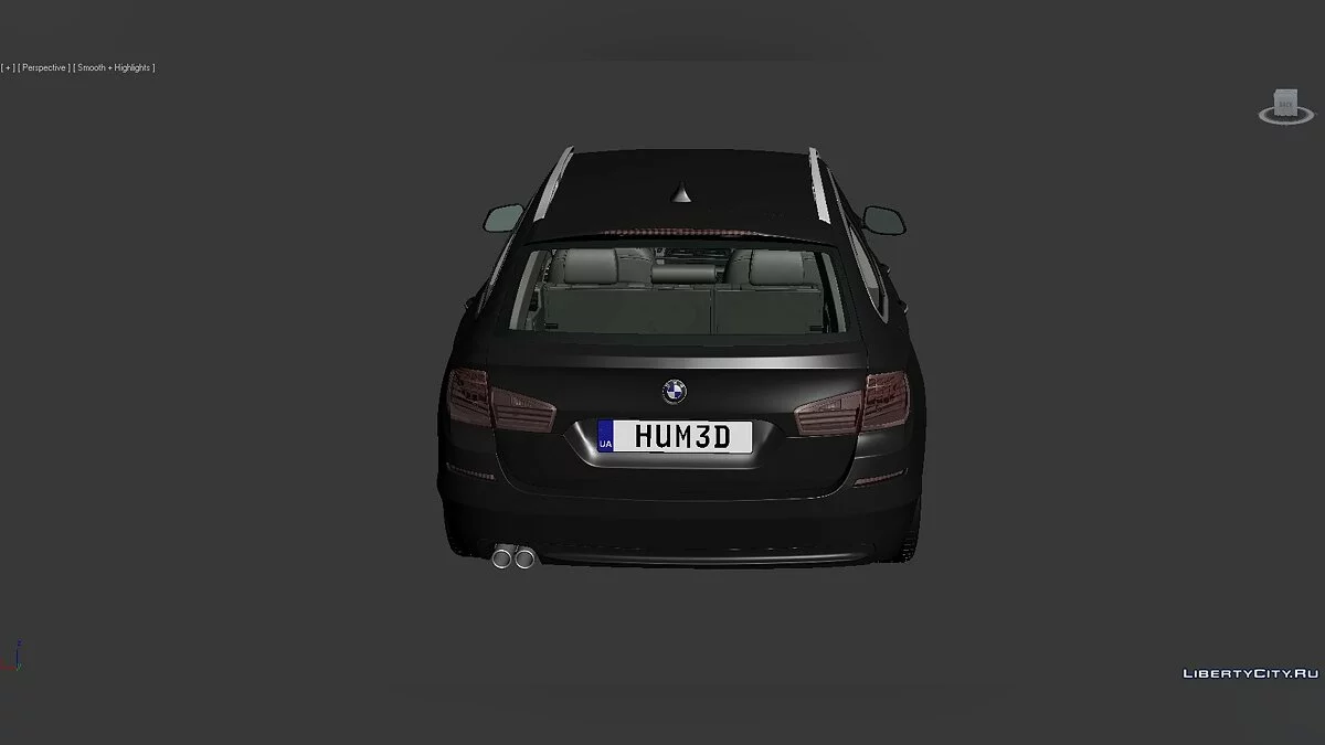 3D Models BMW 5 Series (F11) 2014 / Файлы для модмейкеров