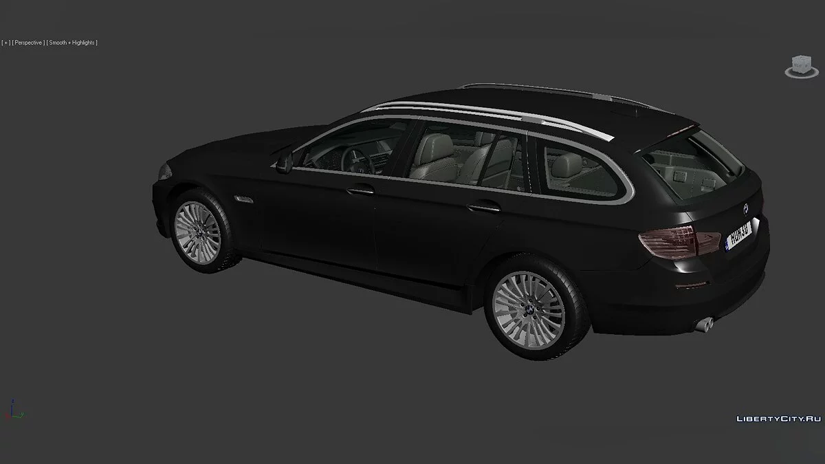 3D Models BMW 5 Series (F11) 2014 / Файлы для модмейкеров