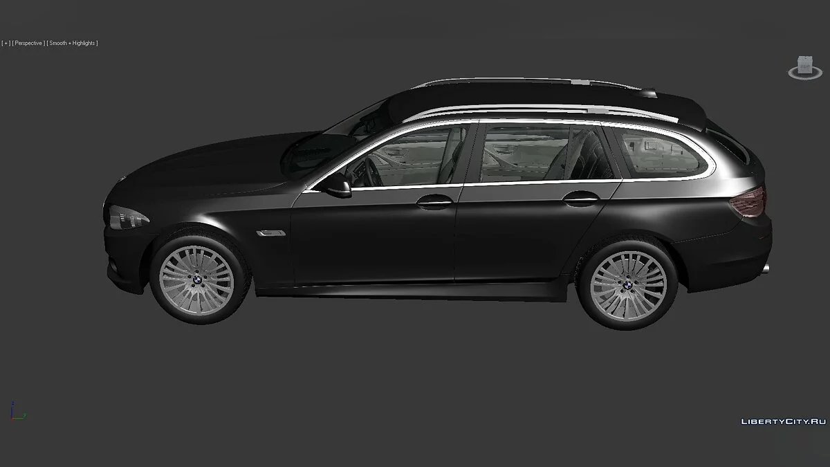 3D Models BMW 5 Series (F11) 2014 / Файлы для модмейкеров