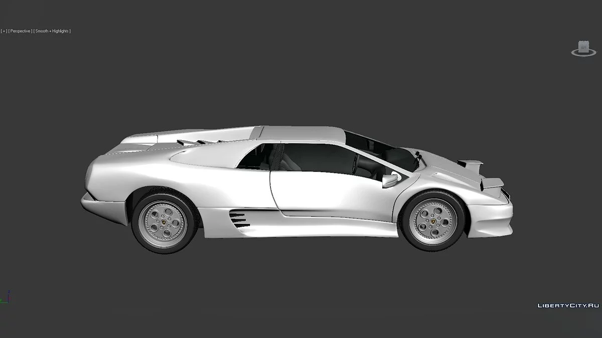 3D Models Lamborghini Diablo VT 1993 / Файлы для модмейкеров
